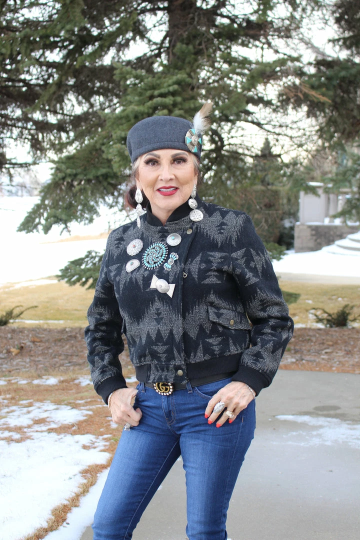 Best deal ๐งจ Pendleton Jackets Jacquard Bomber Jacket ๐ 4 Pendleton Jackets Jacquard Bomber Jacket