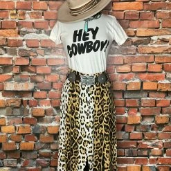 Buddy Love Leopard Skirt