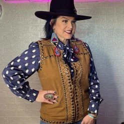 Double D Ranch - Banff Collection Vests Stone Warrior Vest