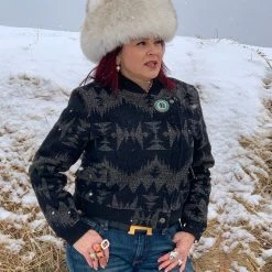 Best deal ๐งจ Pendleton Jackets Jacquard Bomber Jacket ๐ 15 Pendleton Jackets Jacquard Bomber Jacket