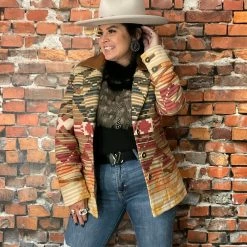 Flash Sale π₯° Double D Ranch - Yellowstone Jackets Yellowstone Camp Blanket Jacket β 14 Double D Ranch - Yellowstone Jackets Yellowstone Camp Blanket Jacket