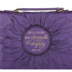 The Sparkling Spur Gifts/Grace She Is Clothed Bible Cover Proverbs 31:25