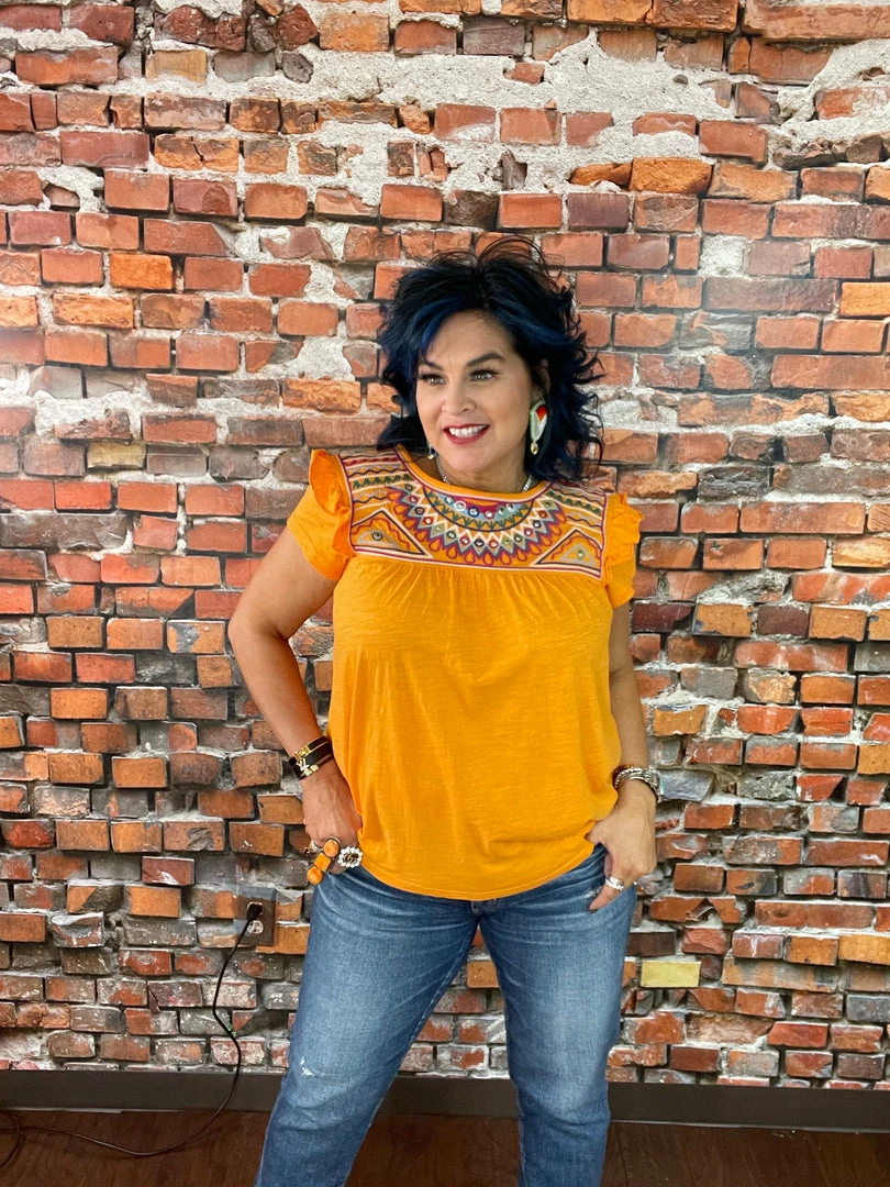 Hot Sale 🎉 Double D Ranch Wear - Folk Foray Collection Palomita Top Tops 🤩 5 Double D Ranch Wear - Folk Foray Collection Palomita Top Tops