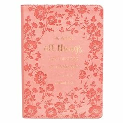 The Sparkling Spur He Works All Things For The Good Of Those Who Love Him Journal Gifts/Grace