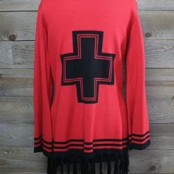 Roja Warrior Red & Black Sweater TIFFIANY'S CLOSET