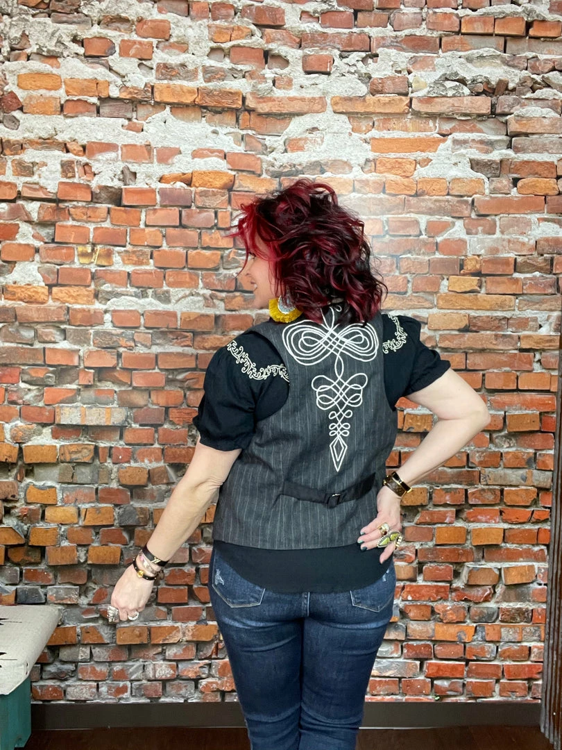 Best Sale ๐ Double D Ranch Wear - Maria Collection Bank Teller Vest Vests โญ 6 Double D Ranch Wear - Maria Collection Bank Teller Vest Vests