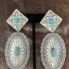 The Sparkling Spur Sonoran Turquoise Earrings