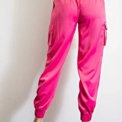 The Sparkling Spur Satin Jogging Pants