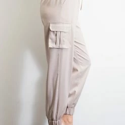 The Sparkling Spur Satin Jogging Pants